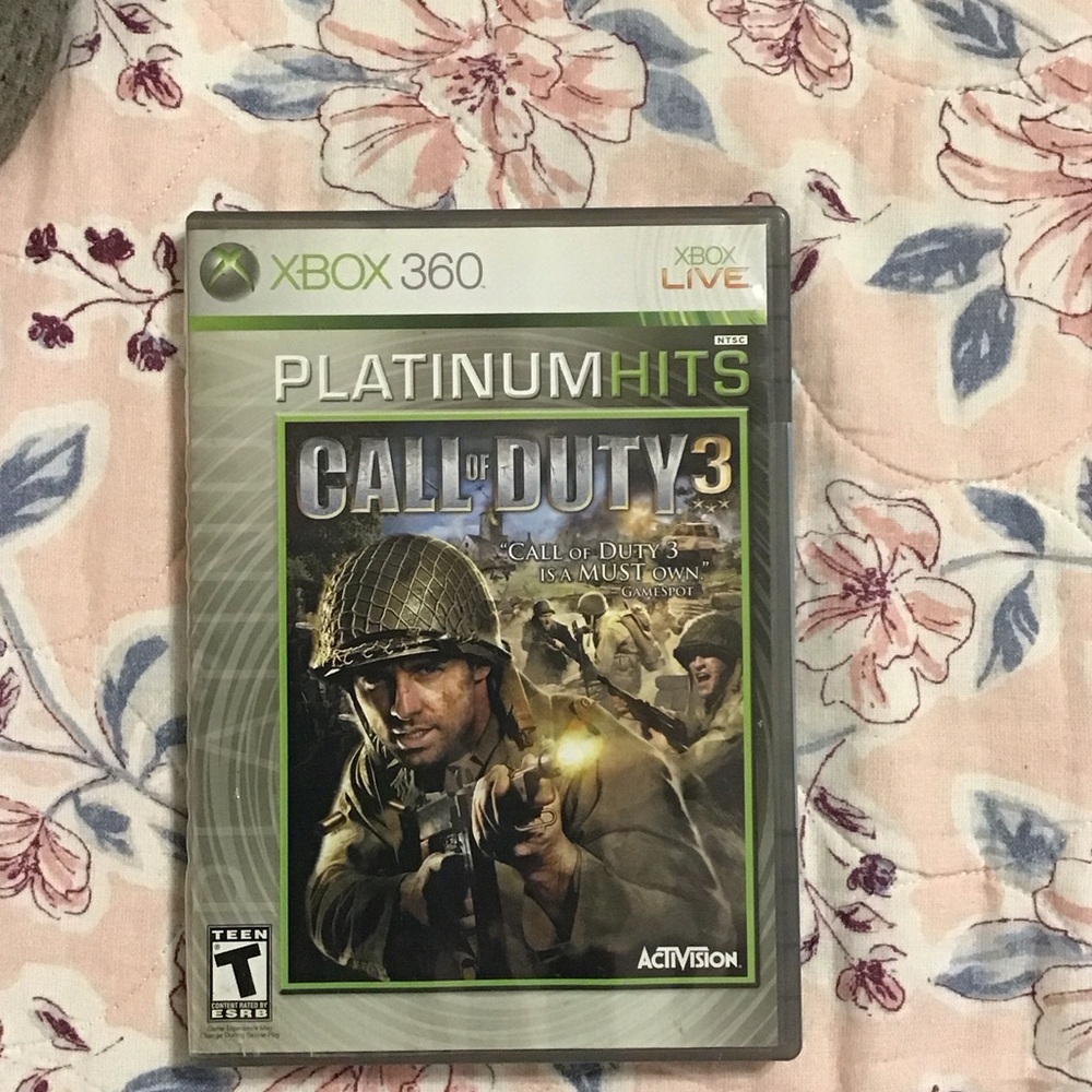 Call of Duty 3 – Platinum Hits (2006) + Bonus Disc Included | Rare